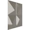 Ekena Millwork 19 5/8in. W x 19 5/8in. H Ellis EnduraWall Decorative 3D Wall Panel Covers 2.67 Sq. Ft. WP20X20ELBCR - alternate 2